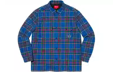Supreme FW21 Week 12 Quilted Plaid Flannel Shirt