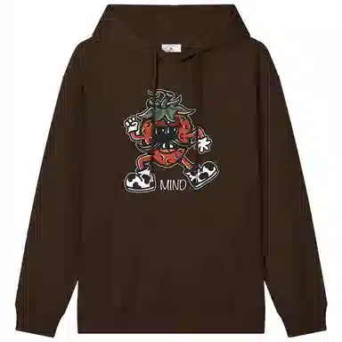 MIND ERROR Strawberry Hoodie