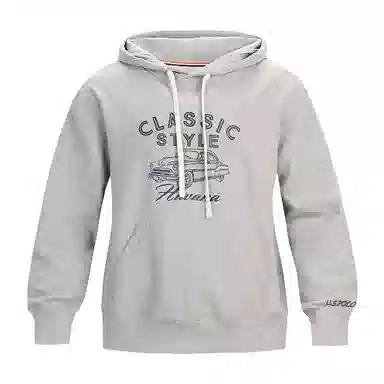 U.S. Polo Assn. Hoodie Light Grey