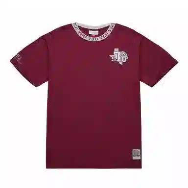 Mitchell Ness x NCAA Texas Southern Tigers Jacquard Ringer T