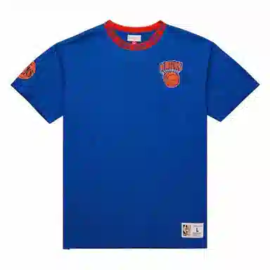 Mitchell & Ness x NBA New York Knicks Classics Jacquard Ringer Tee