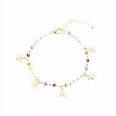 希遇 星辰浪漫 新中式国潮轻奢小众设计 简约风 日常百搭 精致高级 温柔大方 合金 手链 男女同款情侣款