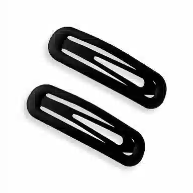 蒙妮 时尚磨砂掰掰夹 金属 边夹 男女同款情侣款