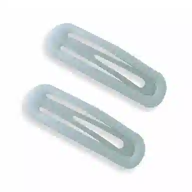 蒙妮 时尚磨砂掰掰夹 金属 边夹 男女同款情侣款