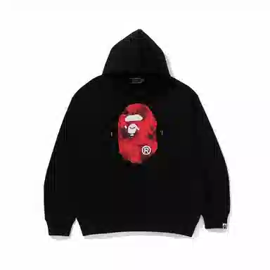 A BATHING APE FW24 Floral Camo Ape Head Hoodie