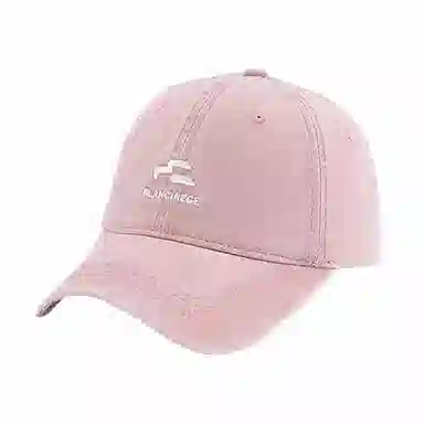 心水好物 早春大头围韩版户外出行防晒百搭刺绣字母 棉 鸭舌帽 男女同款情侣款