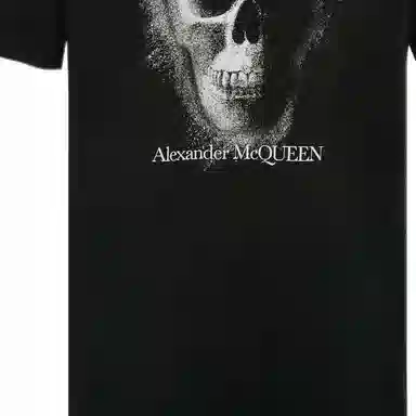 Alexander McQueen SS22 Skull Logo T-Shirt Black