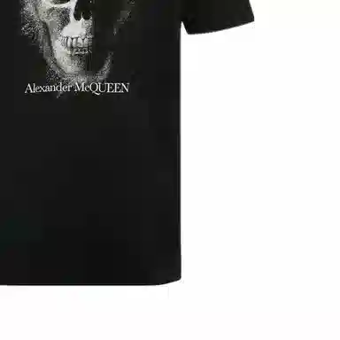 Alexander McQueen SS22 Skull Logo T-Shirt Black