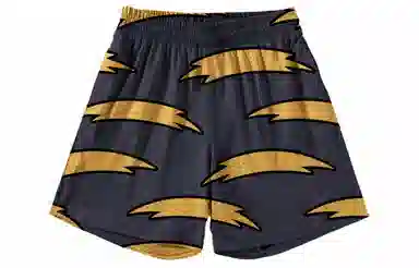 王者荣耀 孙悟空全息碎影款 趣味卡通创意印花拼接撞色运动篮球家居服系带宽松直筒松弛感慵懒风五分休闲短裤 男女同款