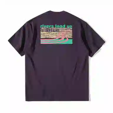 NOTHOMME Blue Print T-Shirt