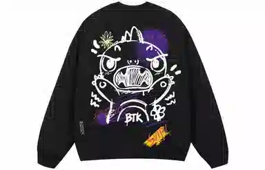 BTK Cartoon Monster Graffiti Sweatshirt