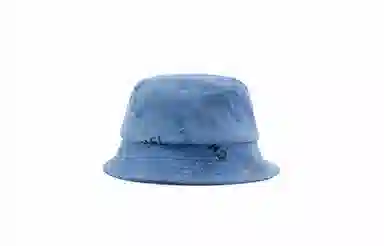 CHANEL Denim Blue Bucket Hat