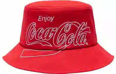 Coca-Cola Logo Bucket Hat
