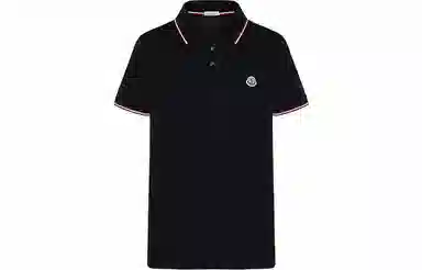 Moncler Polo Shirt Blue