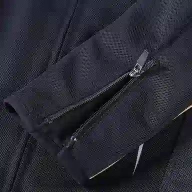 杜汉 男款 摩托车通勤套装防摔骑行服骑士网眼夹克男装备春夏季 带护具 机车服新