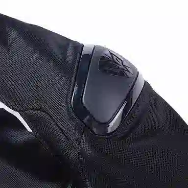 杜汉 男款 摩托车通勤套装防摔骑行服骑士网眼夹克男装备春夏季 带护具 机车服新