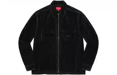 Supreme SS23 Week 2 2-TONE CORDUROY ZIP UP SHIRT