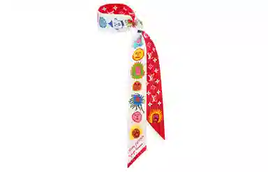 Louis Vuitton x Yayoi Kusama Faces Scarf