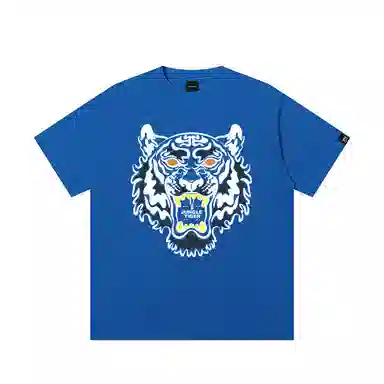 Jungle Tiger Tiger Head Print T-Shirt