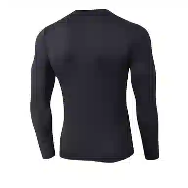 浪莎 长袖速干户外跑步运动吸湿排汗健身衣 男款