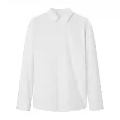 九牧王男裤专家 免烫抗菌商务休闲纯色简约日常长袖衬衫 男款