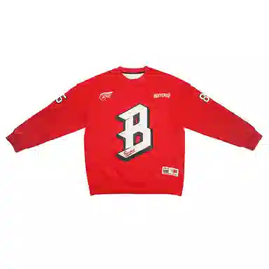 Holycrap Hip Hop Sweatshirt Red