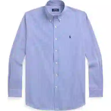 Polo Ralph Lauren FW24 Striped Collar Shirt Blue