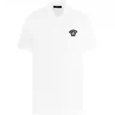 Versace SS23 Logo Polo White