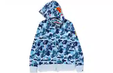 A BATHING APE Abc Camo Shark Full Zip Hoodie