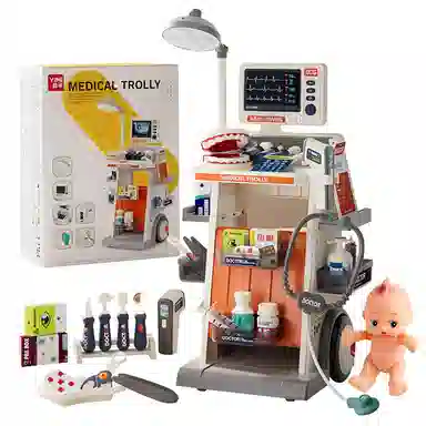 益米 过家家系列 益智仿真医疗台 牙医医生角色扮演 玩具