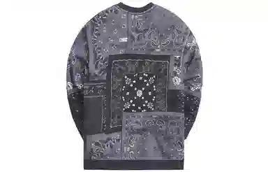 KITH Deconstructed Bandana Crewneck