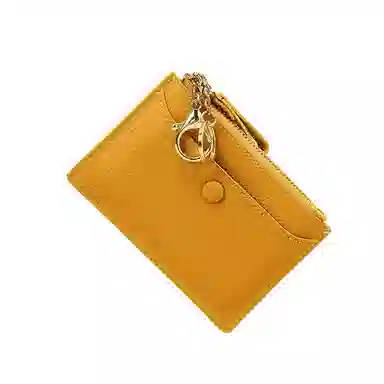 彤彤兔 卡位证件套轻薄 头层牛皮 零钱包 女款 黄色/灰色/橙色/粉色/枣红/黑色