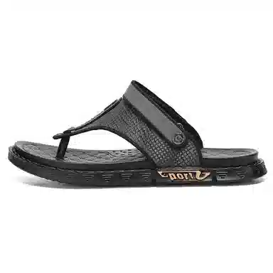 潮泽 通勤百搭 防磨人字拖鞋 男款