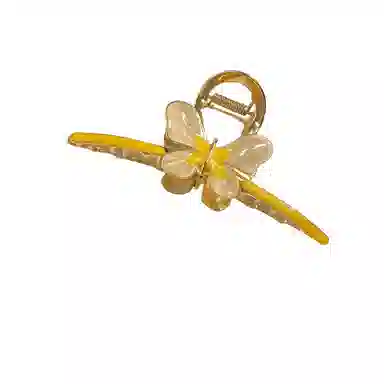 丹琴 优雅气质蝴蝶古风高级感夏天鲨鱼夹子发量多后脑勺 合金 发夹 女款