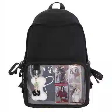 醇龙 二次元卡通 尼龙 双肩包 女款 多色