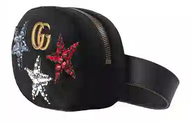 Gucci GG Marmont Velvet Belt Bag