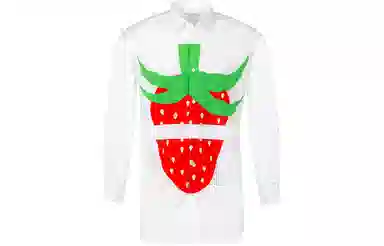 CDG Strawberry Print Shirt