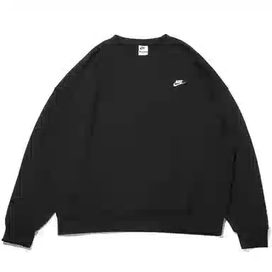 Nike Club FT Oversized Crew Black