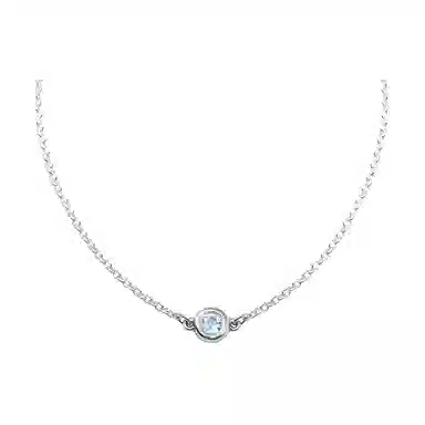 Tiffany & Co. Elsa Peretti Silver Aquamarine Bracelet