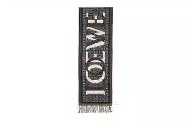 LOEWE Scarf Blue