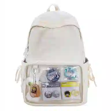 醇龙 二次元卡通 尼龙 双肩包 女款 多色