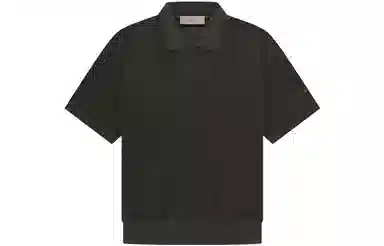 Fear of God Essentials SS Terry Polo Off Black