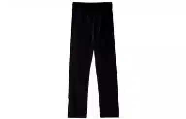 Palm Angels Velvet Track Pants Black