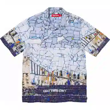 Supreme SS24 WEEK11 MOSAIC SS SHIRT logo