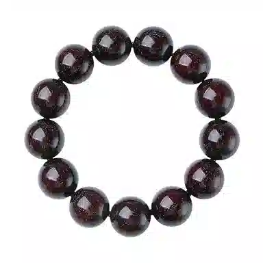 木盛缘 【满金星+平台质检】本命年新中式转运上岸有钱花财源滚滚好运满星盘玩解压单圈文玩佛珠小叶 紫檀属 手串 男女同款情侣款