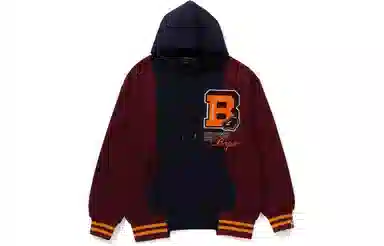 BAPE Color Blocking Pullover Hoodie