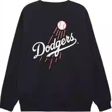 New Era x MLB Los Angeles Dodgers Black Sweatshirt