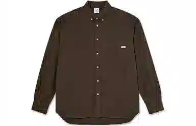 Polar Skate Co Ben LS Shirt Brown