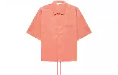Fear of God Essentials FW22 Ss Nylon Shirt Coral