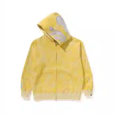 A BATHING APE Shark Camo Hoodie